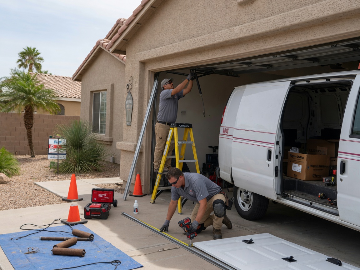 Residential Garage Door Repair & Installation in Red Mountain Ranch