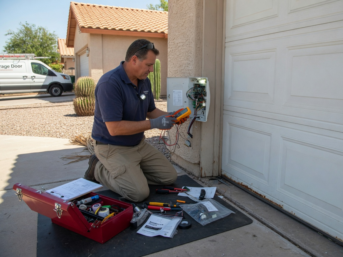 Residential Garage Door Repair & Installation in Northeast Mesa