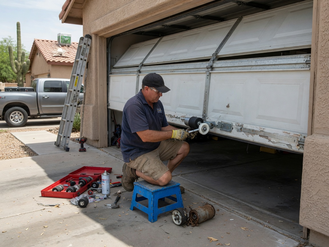 Residential Garage Door Repair & Installation in Downtown Mesa