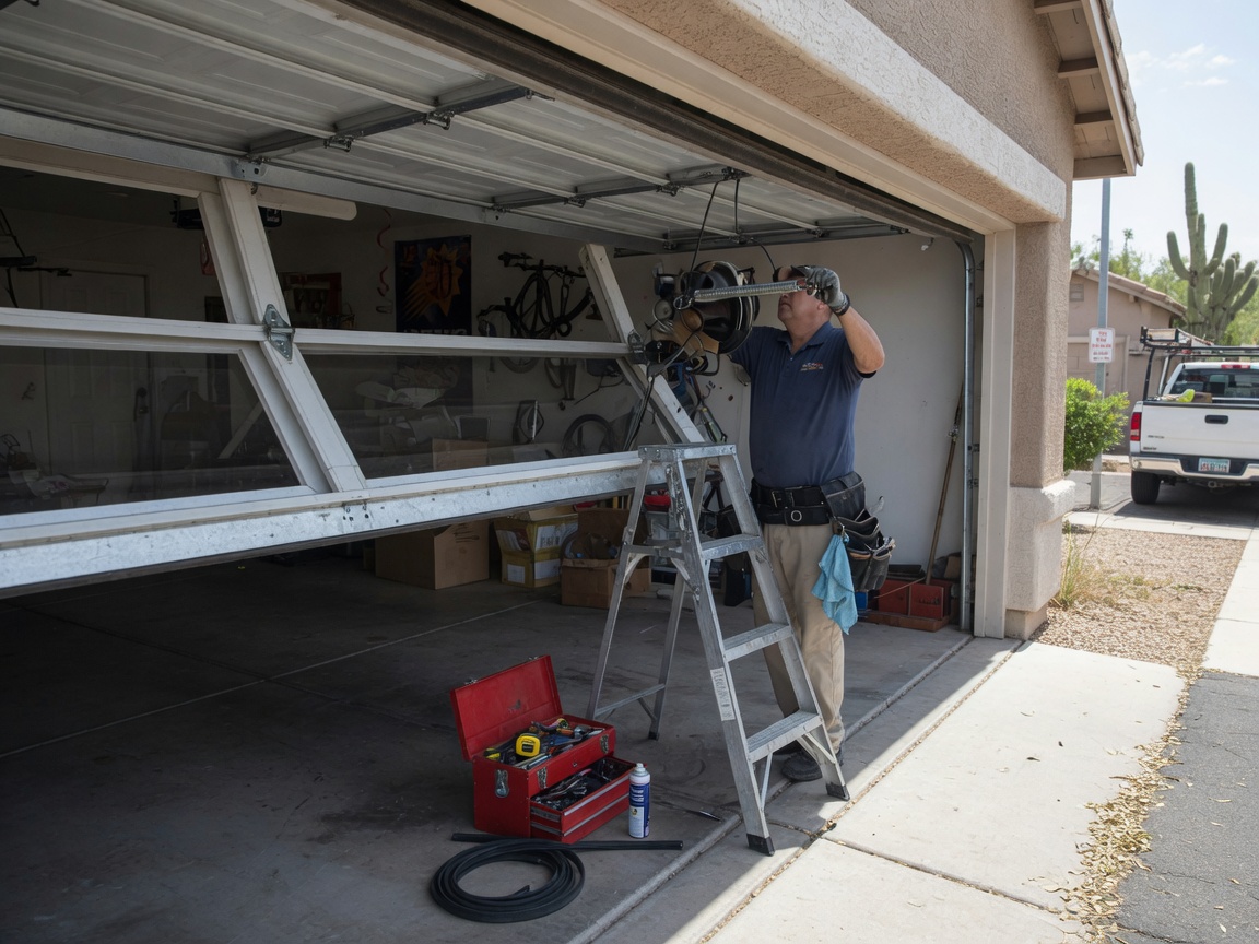Garage Door Repair in Val Vista Lakes, AZ
